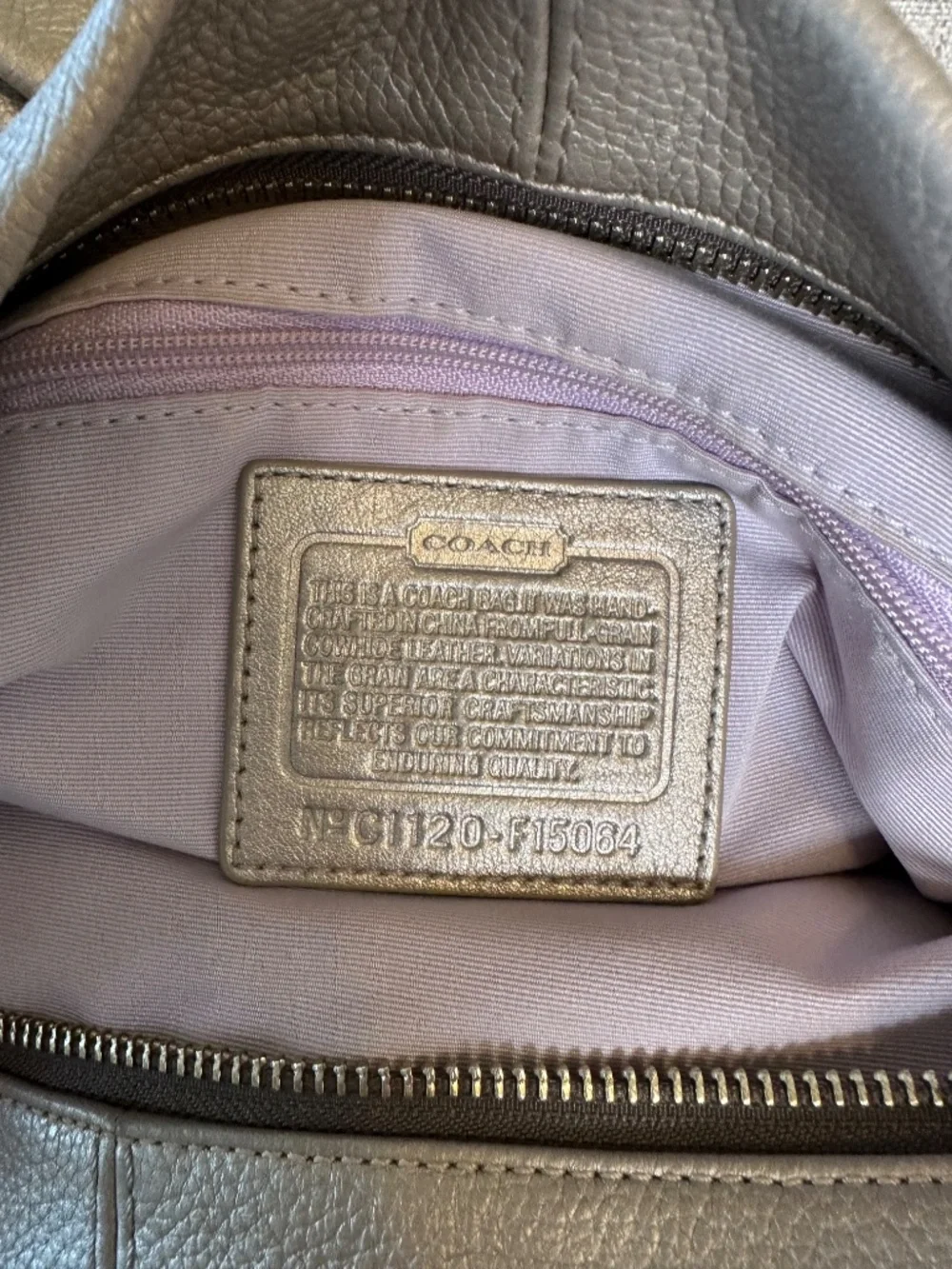 COACH Leather Crossbody